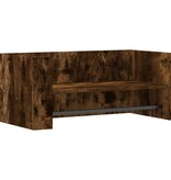 VidaXL Wandschap 70,5x35x30,5 cm bewerkt hout gerookt eikenkleurig