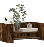 VidaXL Wandschap 70,5x35x30,5 cm bewerkt hout gerookt eikenkleurig