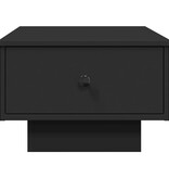 VidaXL Salontafel 60x45x31 cm bewerkt hout zwart