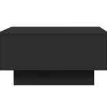 VidaXL Salontafel 60x45x31 cm bewerkt hout zwart