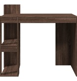 VidaXL Bureau 103,5x56,5x94 cm bewerkt hout bruin eikenkleurig
