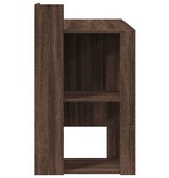 VidaXL Bureau 103,5x56,5x94 cm bewerkt hout bruin eikenkleurig