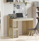 VidaXL Bureau 103,5x56,5x94 cm bewerkt hout sonoma eikenkleurig