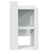 VidaXL Bureau 103,5x56,5x94 cm bewerkt hout wit