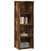 VidaXL Hoge kast 40x41x124 cm bewerkt hout gerookt eikenkleurig