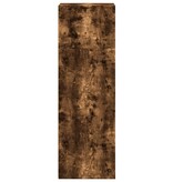 VidaXL Hoge kast 40x41x124 cm bewerkt hout gerookt eikenkleurig