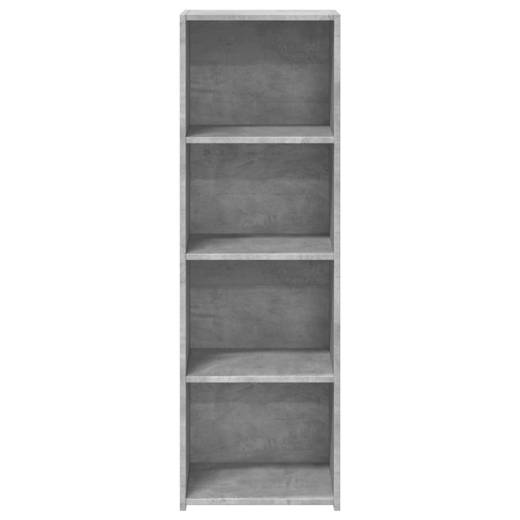 VidaXL Hoge kast 40x41x124 cm bewerkt hout betongrijs