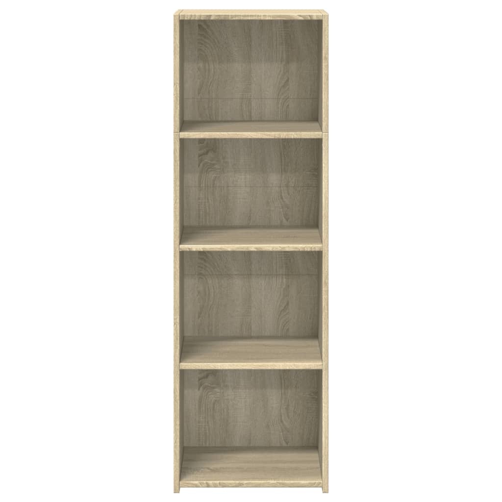 VidaXL Hoge kast 40x41x124 cm bewerkt hout sonoma eikenkleurig