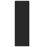 VidaXL Hoge kast 40x41x124 cm bewerkt hout zwart