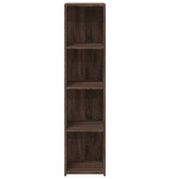 VidaXL Hoge kast 30x41x124 cm bewerkt hout bruin eikenkleur