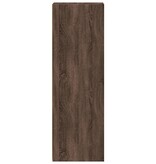 VidaXL Hoge kast 30x41x124 cm bewerkt hout bruin eikenkleur