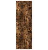 VidaXL Hoge kast 30x41x124 cm bewerkt hout gerookt eikenkleurig