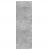 VidaXL Hoge kast 30x41x124 cm bewerkt hout betongrijs