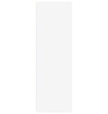 VidaXL Hoge kast 30x41x124 cm bewerkt hout wit