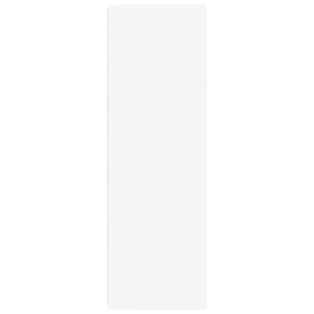 VidaXL Hoge kast 30x41x124 cm bewerkt hout wit