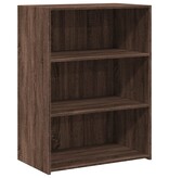 VidaXL Dressoir 70x41x93 cm bewerkt hout bruin eikenkleur