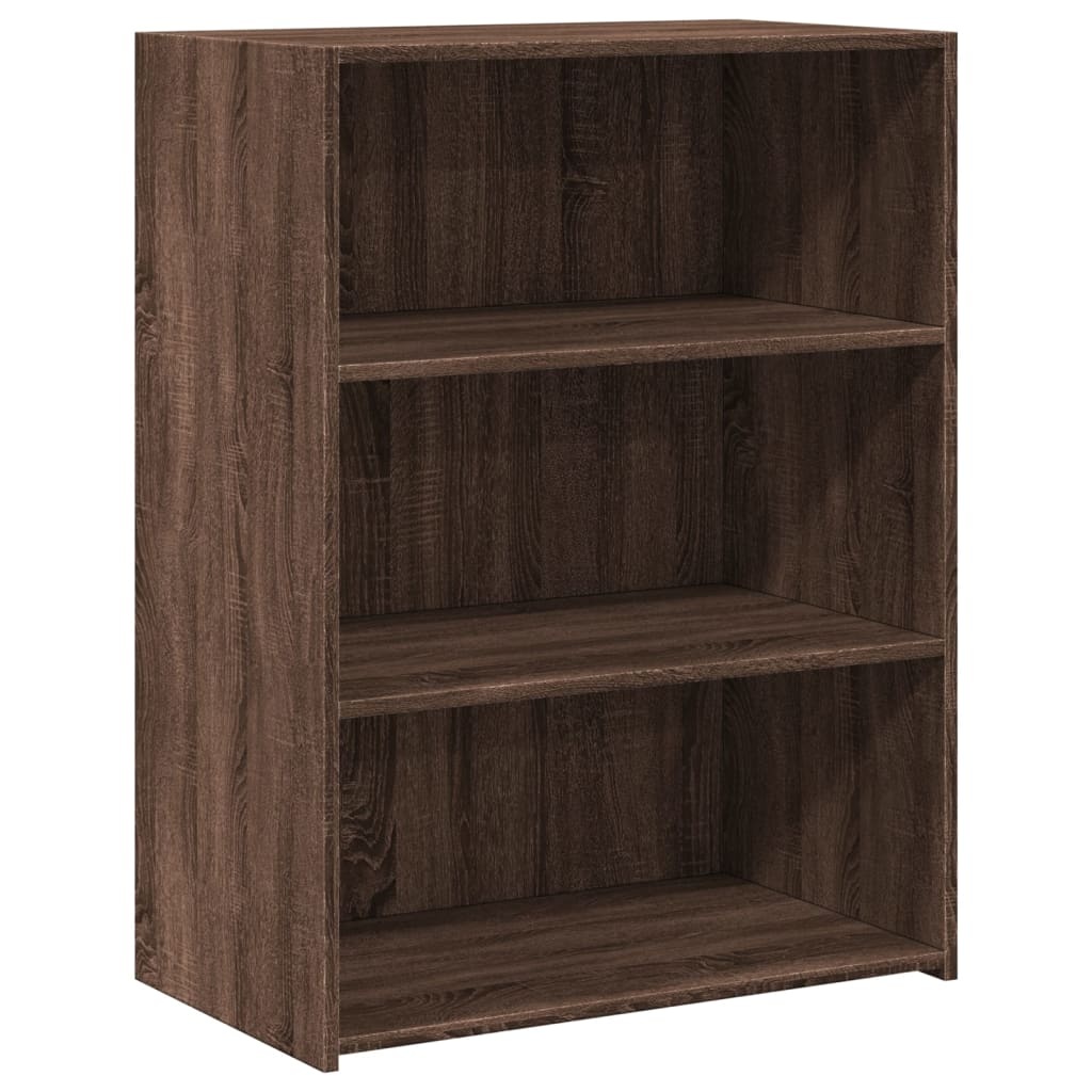 VidaXL Dressoir 70x41x93 cm bewerkt hout bruin eikenkleur