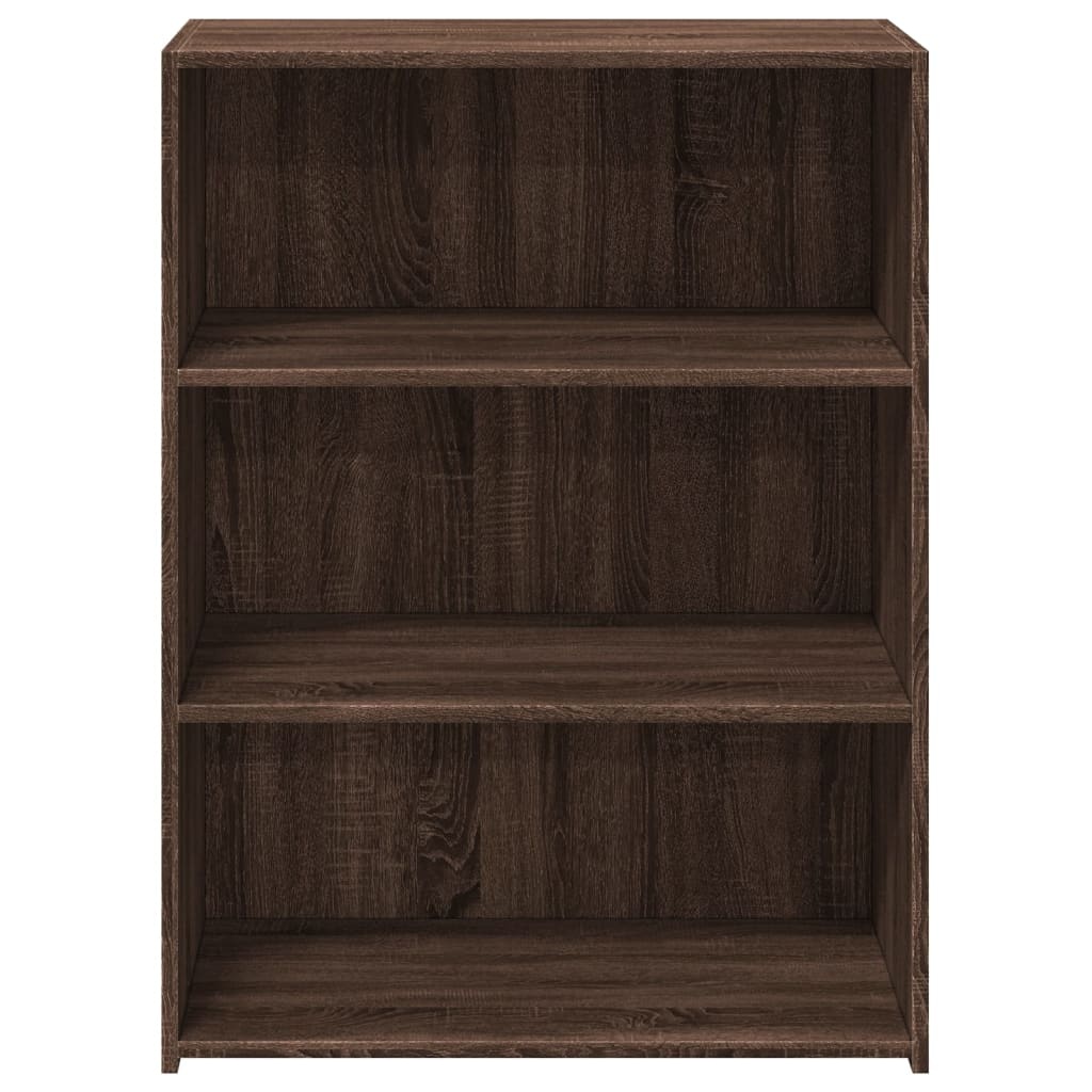 VidaXL Dressoir 70x41x93 cm bewerkt hout bruin eikenkleur