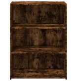 VidaXL Dressoir 70x41x93 cm bewerkt hout gerookt eikenkleurig