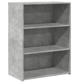 VidaXL Dressoir 70x41x93 cm bewerkt hout betongrijs