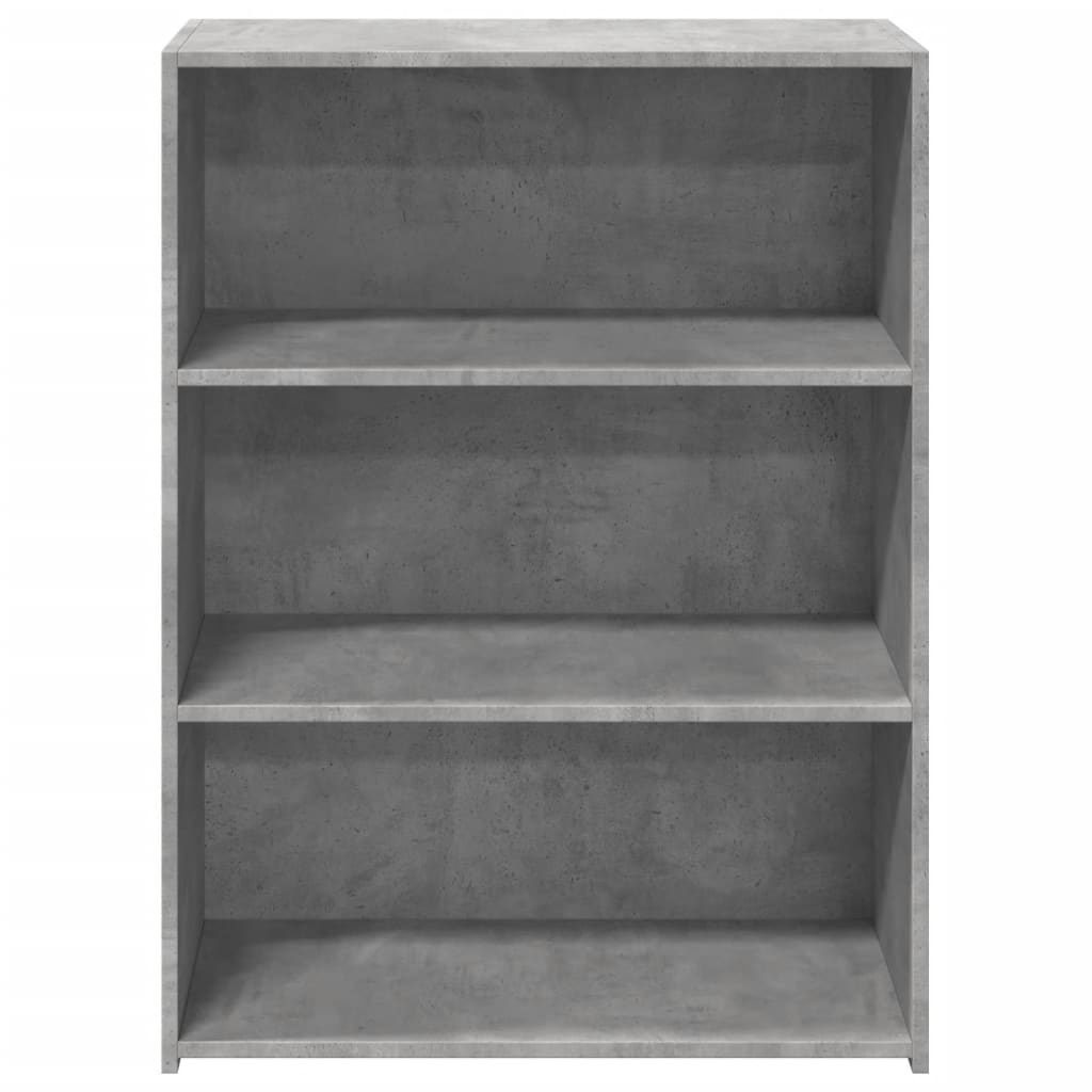 VidaXL Dressoir 70x41x93 cm bewerkt hout betongrijs