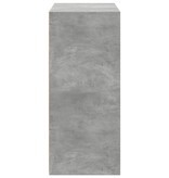 VidaXL Dressoir 70x41x93 cm bewerkt hout betongrijs