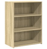 VidaXL Dressoir 70x41x93 cm bewerkt hout sonoma eikenkleurig