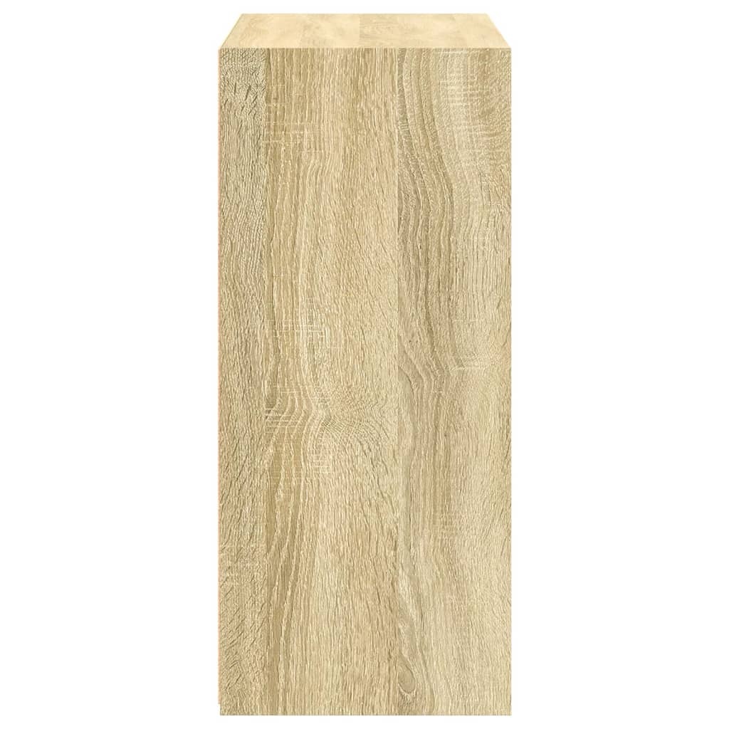 VidaXL Dressoir 70x41x93 cm bewerkt hout sonoma eikenkleurig