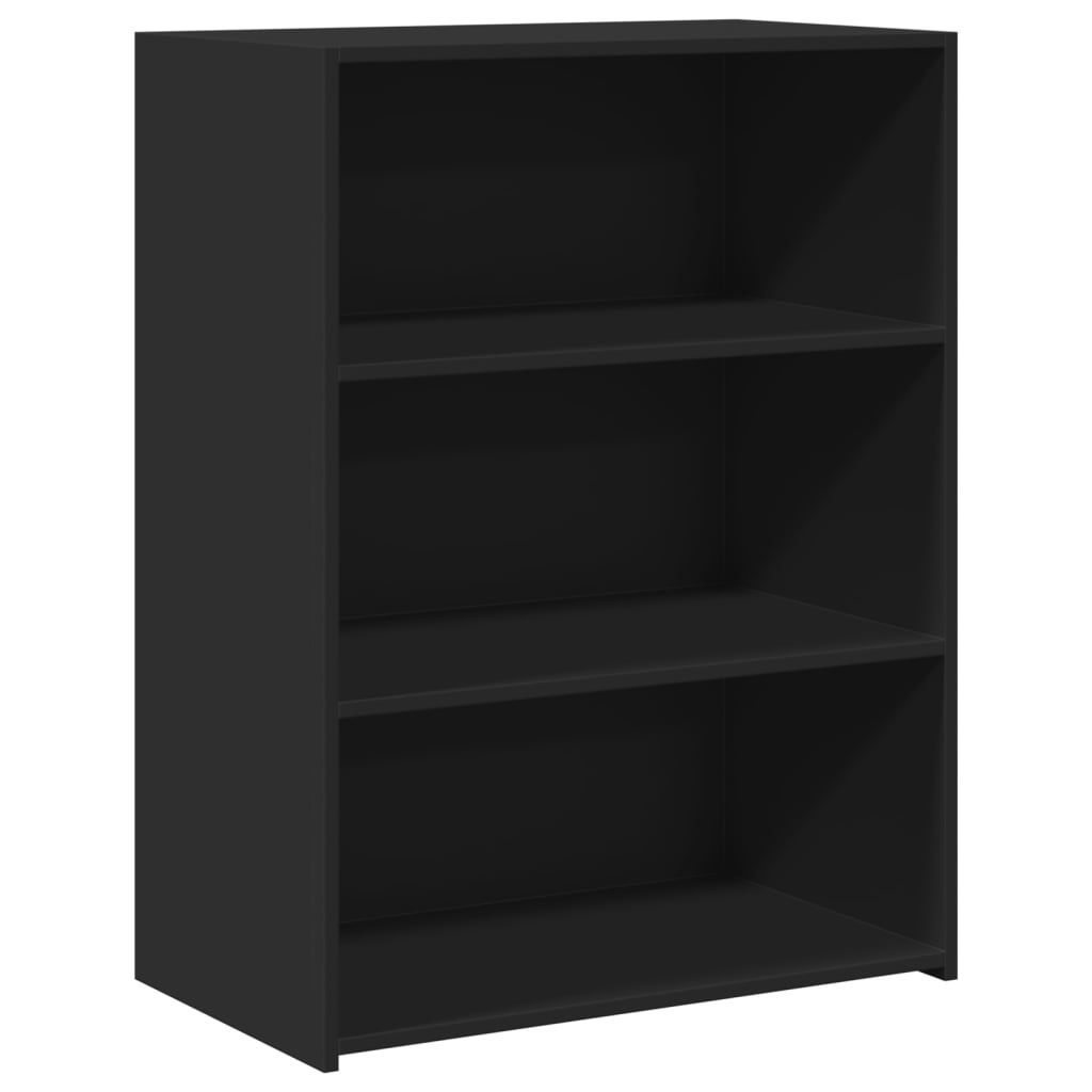 VidaXL Dressoir 70x41x93 cm bewerkt hout zwart