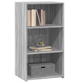 VidaXL Dressoir 50x41x93 cm bewerkt hout grijs sonoma eikenkleurig