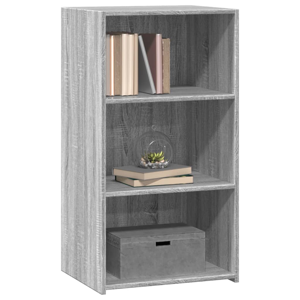 VidaXL Dressoir 50x41x93 cm bewerkt hout grijs sonoma eikenkleurig