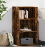 VidaXL Dressoir 50x41x93 cm bewerkt hout gerookt eikenkleurig
