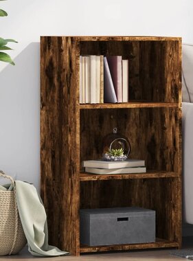 VidaXL Dressoir 50x41x93 cm bewerkt hout gerookt eikenkleurig