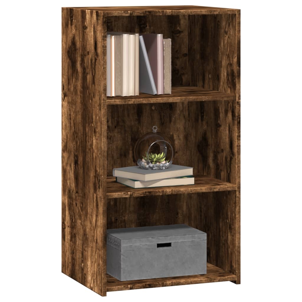 VidaXL Dressoir 50x41x93 cm bewerkt hout gerookt eikenkleurig