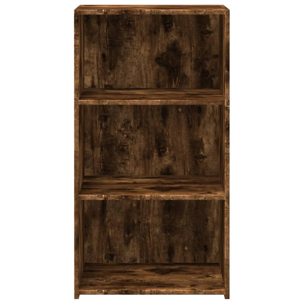 VidaXL Dressoir 50x41x93 cm bewerkt hout gerookt eikenkleurig
