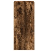 VidaXL Dressoir 50x41x93 cm bewerkt hout gerookt eikenkleurig