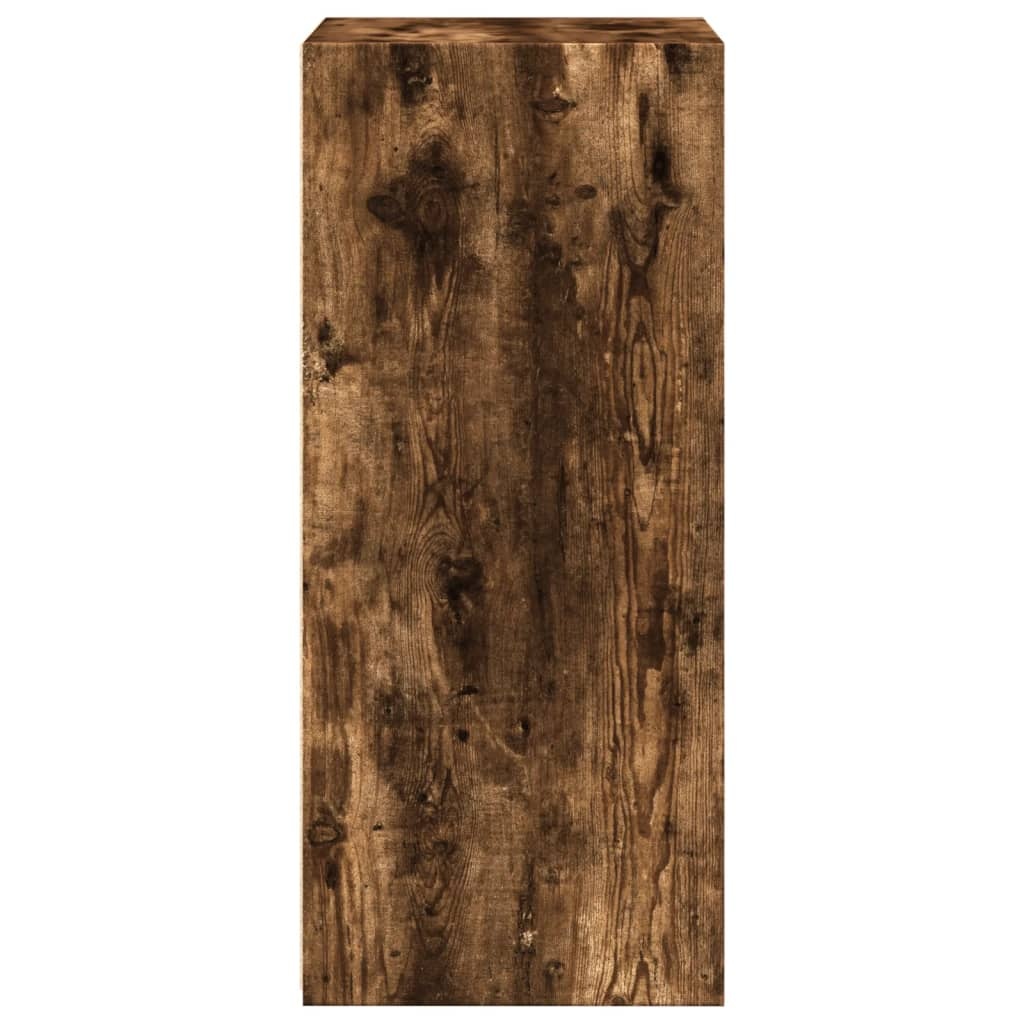VidaXL Dressoir 50x41x93 cm bewerkt hout gerookt eikenkleurig