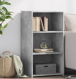 VidaXL Dressoir 50x41x93 cm bewerkt hout betongrijs
