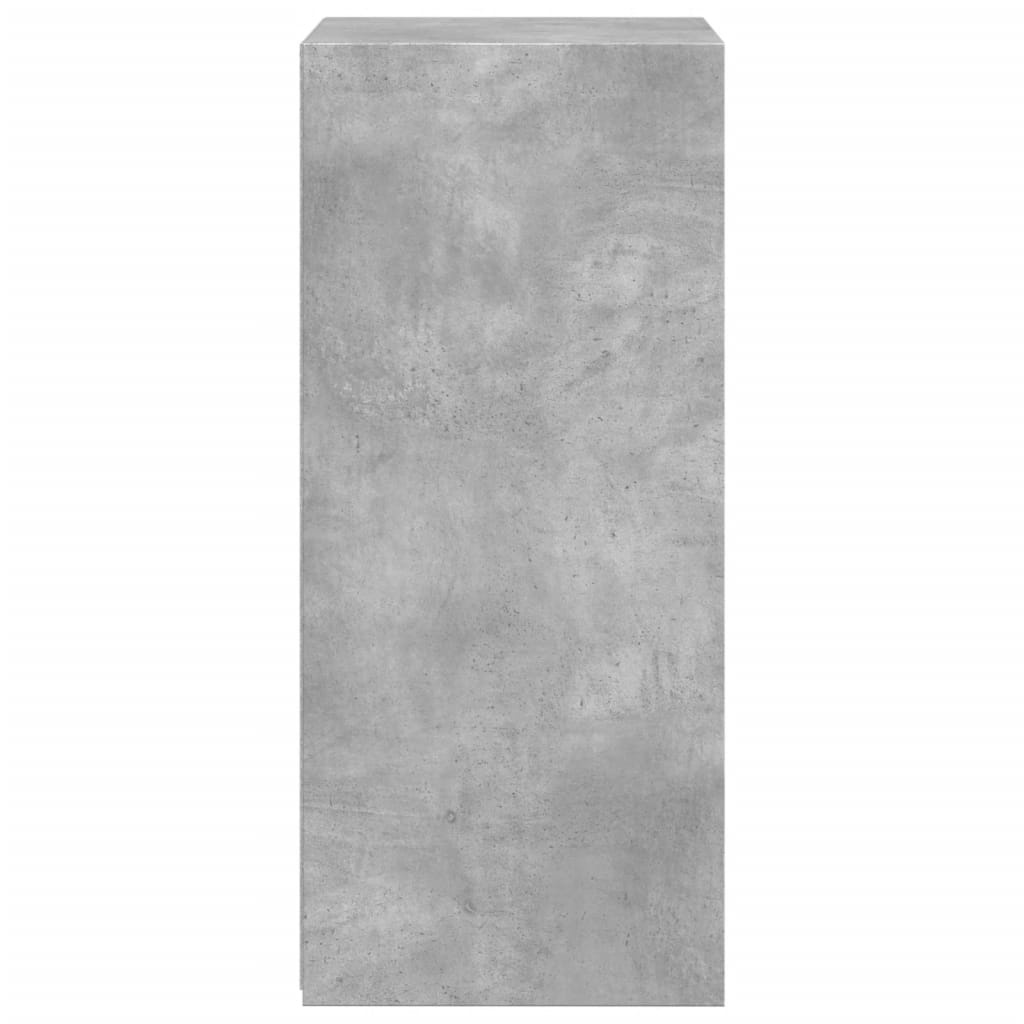VidaXL Dressoir 50x41x93 cm bewerkt hout betongrijs