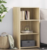 VidaXL Dressoir 50x41x93 cm bewerkt hout sonoma eikenkleurig