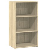 VidaXL Dressoir 50x41x93 cm bewerkt hout sonoma eikenkleurig