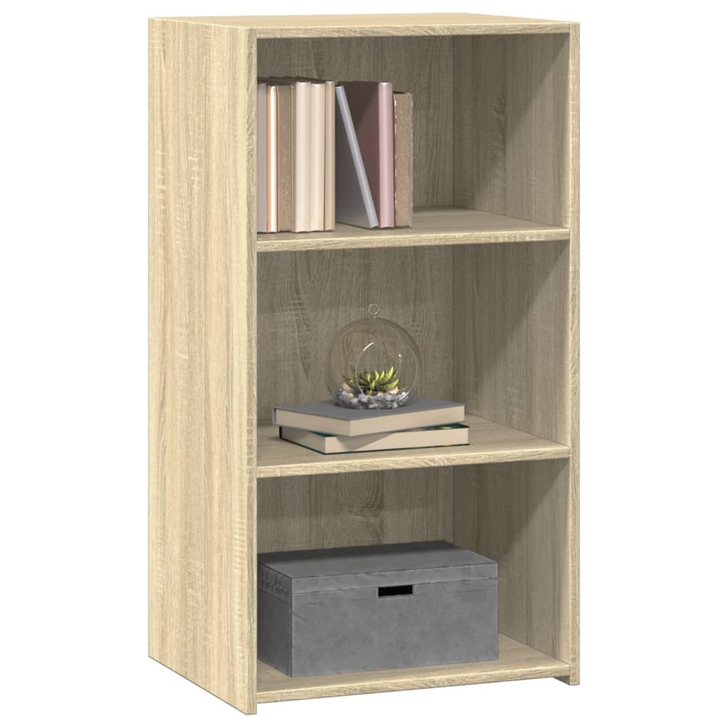 VidaXL Dressoir 50x41x93 cm bewerkt hout sonoma eikenkleurig