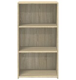 VidaXL Dressoir 50x41x93 cm bewerkt hout sonoma eikenkleurig