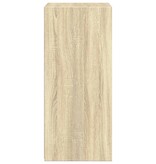 VidaXL Dressoir 50x41x93 cm bewerkt hout sonoma eikenkleurig