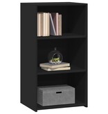 VidaXL Dressoir 50x41x93 cm bewerkt hout zwart