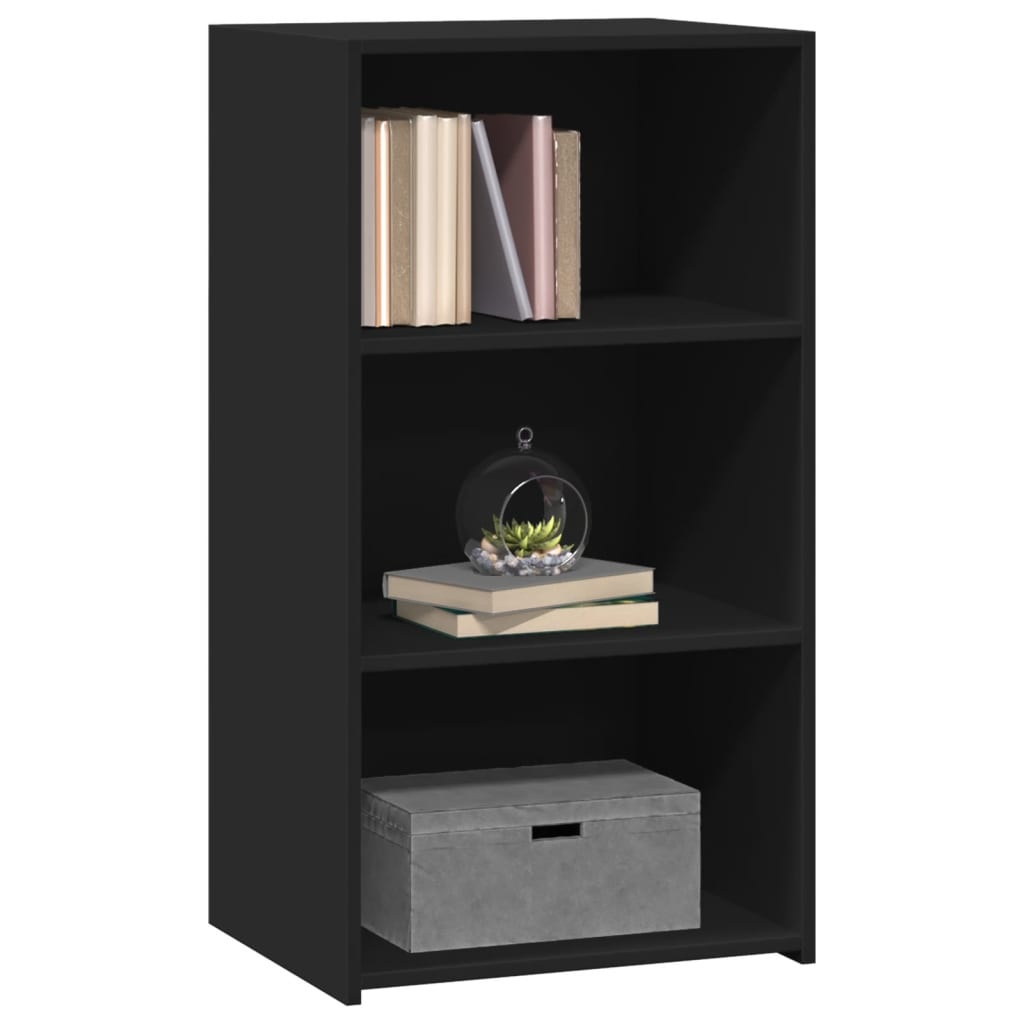 VidaXL Dressoir 50x41x93 cm bewerkt hout zwart