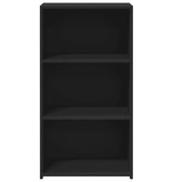 VidaXL Dressoir 50x41x93 cm bewerkt hout zwart