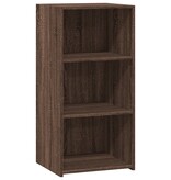 VidaXL Dressoir 45x41x93 cm bewerkt hout bruin eikenkleurig