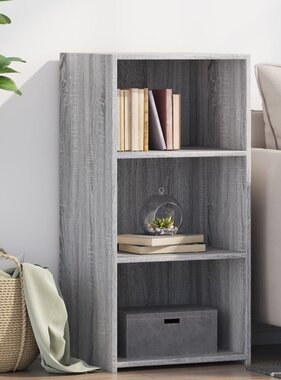 VidaXL Dressoir 45x41x93 cm bewerkt hout grijs sonoma eikenkleurig