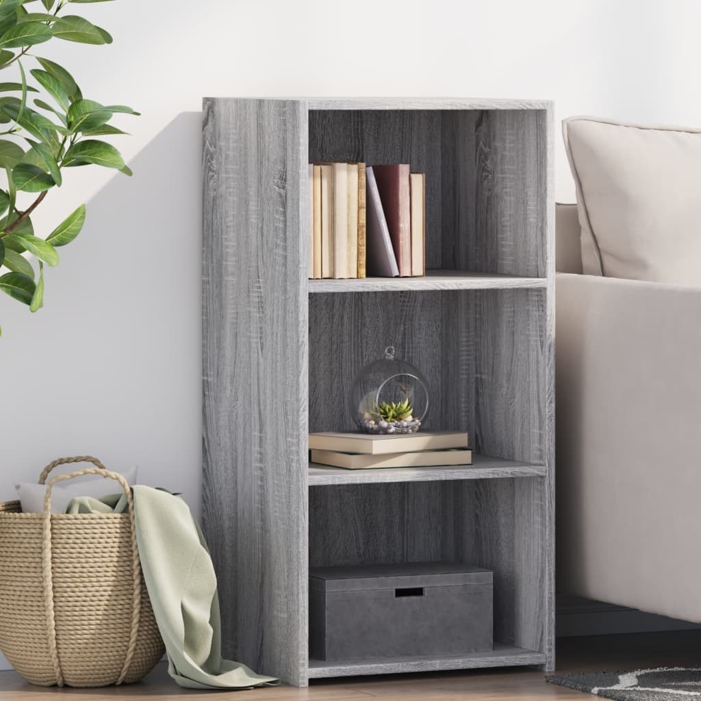 VidaXL Dressoir 45x41x93 cm bewerkt hout grijs sonoma eikenkleurig